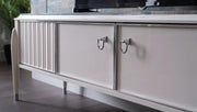 Gravita Tv Stand Ivory Leg - DMV FurnitureTV Stand