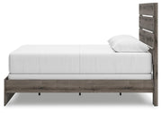 Graystorm Brown Gray Queen Panel Bed - PCB2405B2
