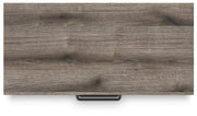 Graystorm Full Panel Bed with Storage, Dresser, Mirror, Chest and 2 Nightstands in Brown Gray - PKG021389