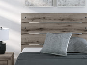 Graystorm Full Panel Storage Bed and Dresser in Brown Gray - PKG021377