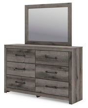 Graystorm Full Panel Storage Bed, Dresser, Mirror and 2 Nightstands in Brown Gray - PKG021372