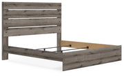 Graystorm King Panel Bed, Dresser, Mirror and Chest in Brown Gray - PKG021359
