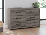 Graystorm Twin Panel Storage Bed, Dresser and Nightstand in Brown Gray - PKG021370
