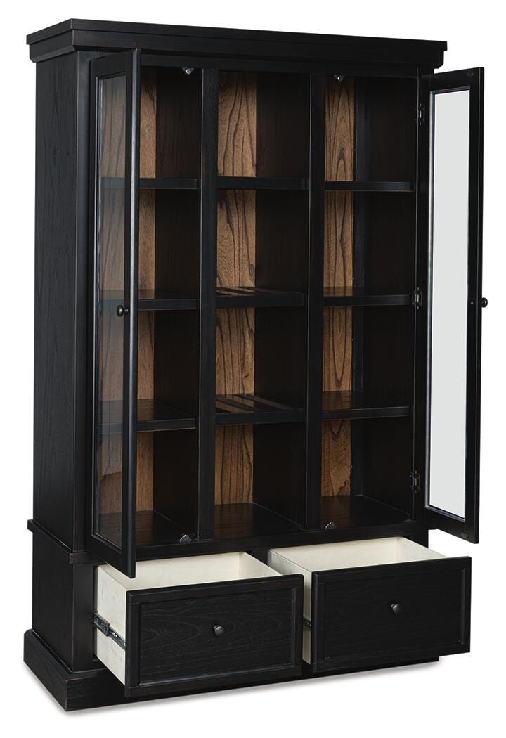 Greddinton Black/Brown Curio - PCD824-186
