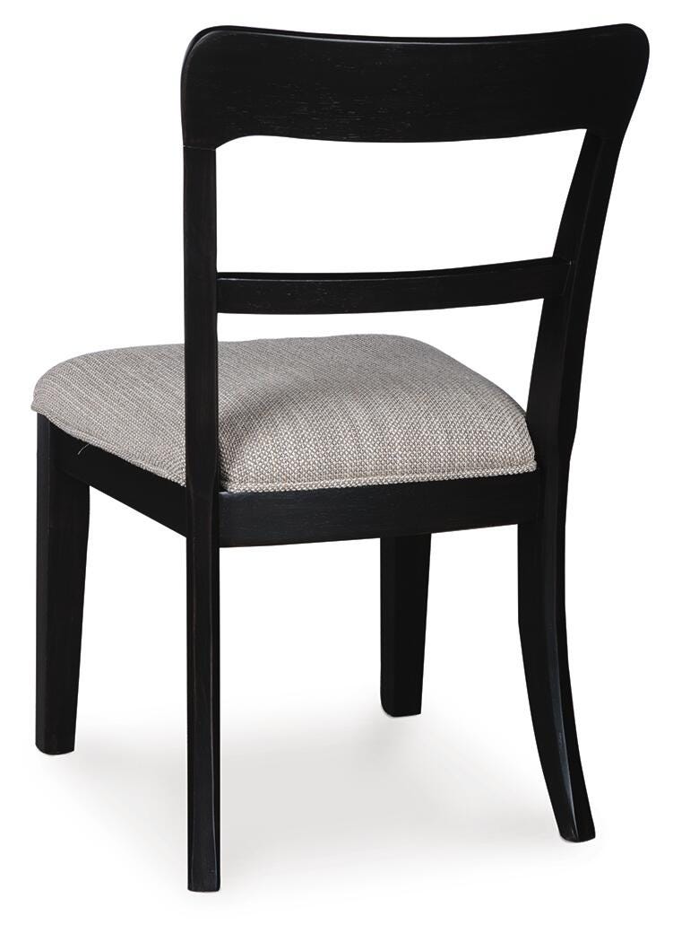 Greddinton Black Dining Chair, Set of 2 - PCD824-01