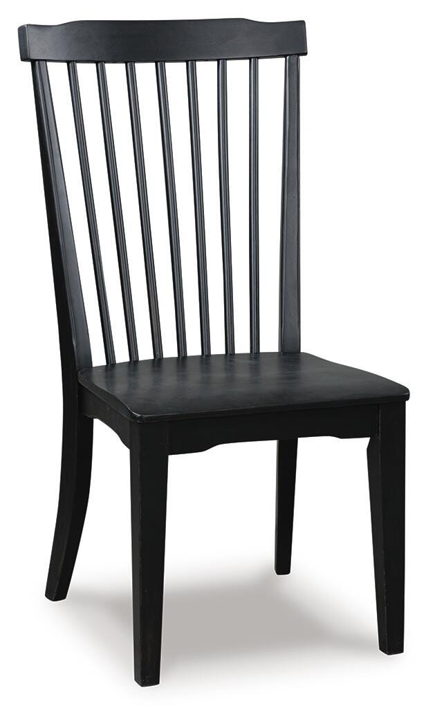 Greddinton Black Dining Chair, Set of 2 - PCD824-05