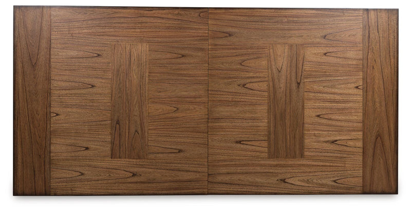 Greddinton Brown/Black Dining Extension Table - PCD824D11