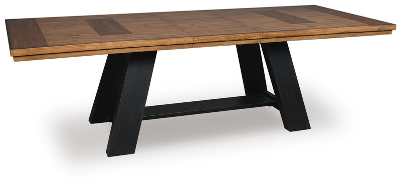 Greddinton Extension Dining Table and 4 Chairs - PCD824D32