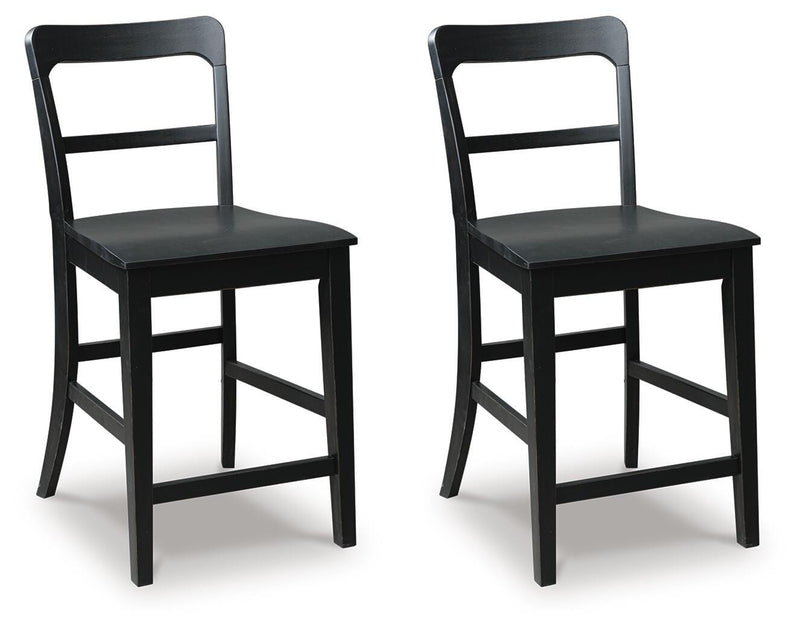 Greddinton Multi Counter Height Barstool (Set of 2) - PCD824-124X2