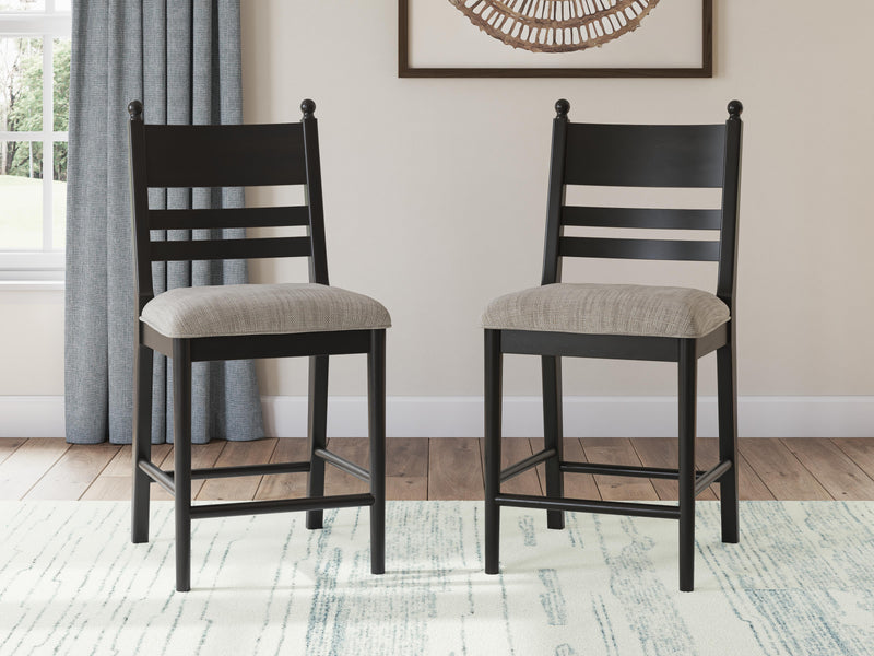 Greddinton Multi Counter Height Barstool (Set of 2) - PCD824-724X2