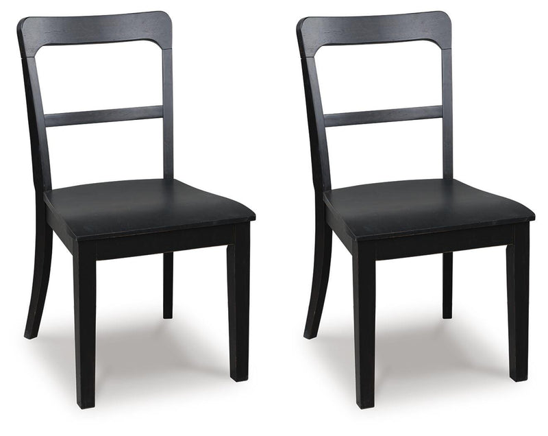 Greddinton Multi Dining Chair (Set of 2) - PCD824-01X2