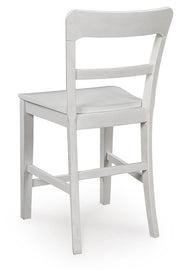 Greddinton White Counter Height Barstool, Set of 2 - PCD824-224