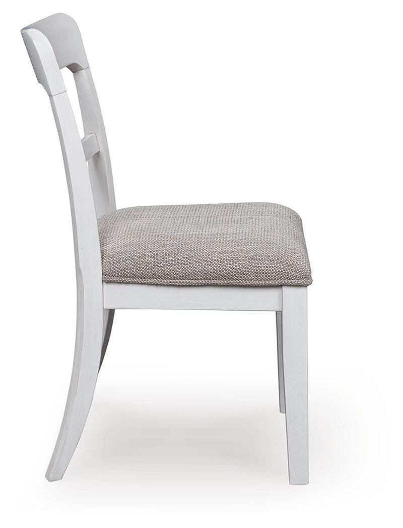 Greddinton White Dining Chair, Set of 2 - PCD824-02