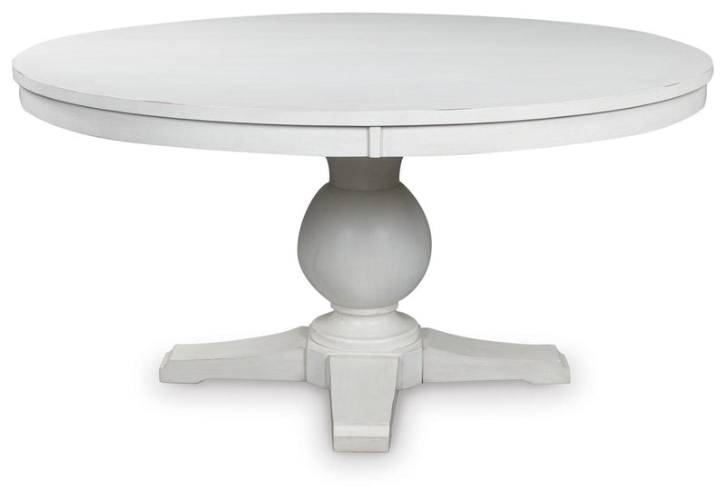 Greddinton White Dining Table - PCD824D10