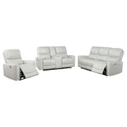 Greenfield 3-piece Power Reclining Sofa Set Dove Grey - 610261P-S3