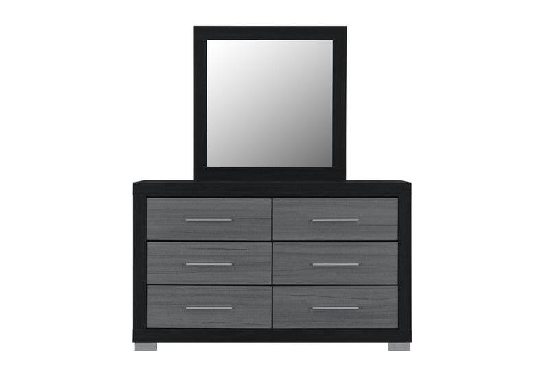 Emma Black/Grey Mirror - EMMA-BLACK/GREY-MR