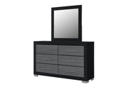 Emma Black/Grey Mirror - EMMA-BLACK/GREY-MR