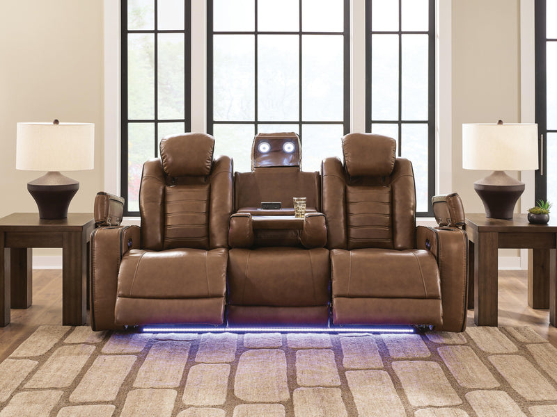 Gruaro Amber Power Reclining Sofa - PCU1420015