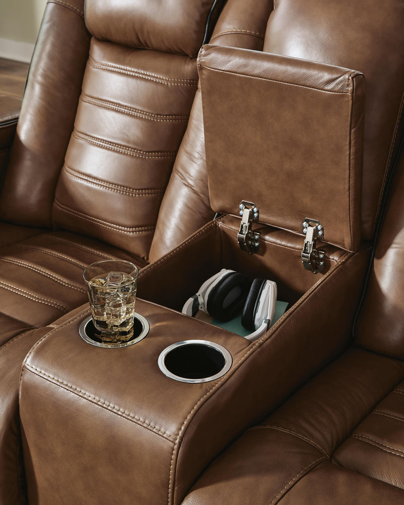 Gruaro Sofa and Loveseat in Amber - PKG026542