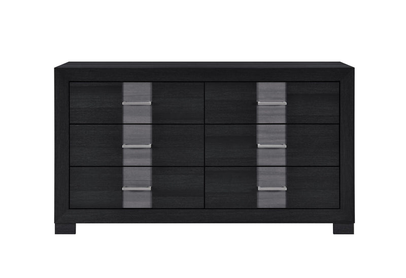 Optimus Black/Grey Dresser - OPTIMUS-BLK/GRY-DR