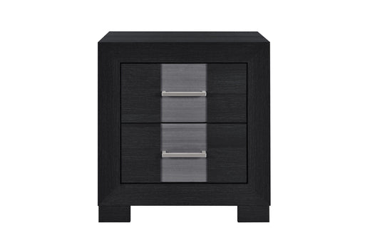Optimus Black/Grey Nightstand - OPTIMUS-BLK/GRY-NS