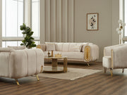 Gucci Stationary Loveseat in Grey - 200-SIM-GUC-STAR245-2