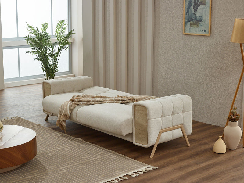 Guido Convertible Sofa in Beige - 200-SIM-GUI-GIRNE03-3