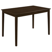 Guillen 5-piece Rectangular Dining Table Set Cappuccino - 150232