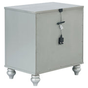Gunnison 4-piece Queen Bedroom Set Silver Metallic - 223211Q-S4