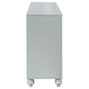 Gunnison 6-drawer Dresser Silver Metallic - 223213
