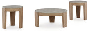 Guystone Table (Set of 3) - DMV FurnitureOccasional Table Set