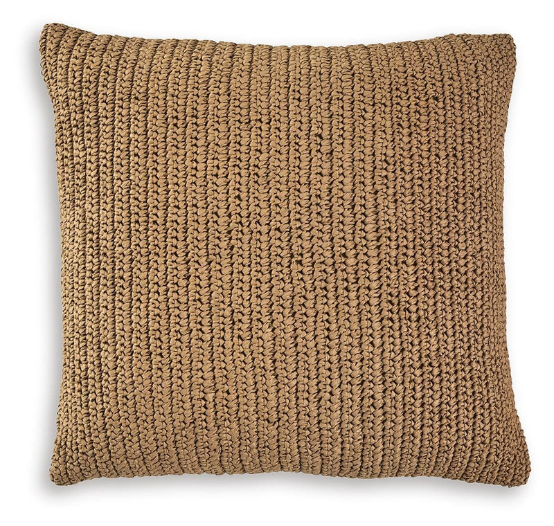 Habenvale Tan Pillow (Set of 4) - A1001120