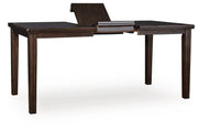 Haddigan Counter Height Dining Table and 6 Barstools - D596D11