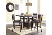 Haddigan Dark Brown Counter Height Bar Stool (Set of 2) - DMV FurnitureBarstool
