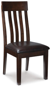 Haddigan Dark Brown Dining Chair (Set of 2) - D596-01X2