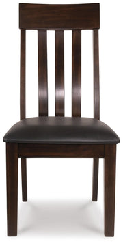 Haddigan Dark Brown Dining Chair (Set of 2) - D596-01X2
