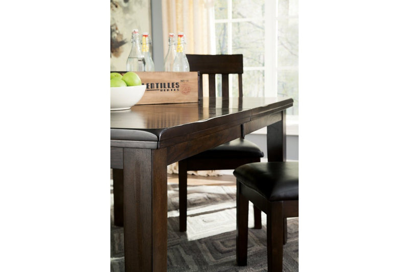 Haddigan Dark Brown Dining Extension Table - DMV FurnitureDining Table