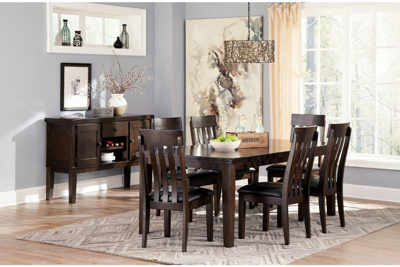 Haddigan Dark Brown Dining Extension Table - DMV FurnitureDining Table