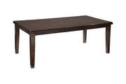 Haddigan Dark Brown Dining Extension Table - DMV FurnitureDining Table