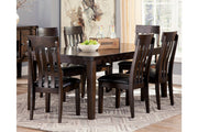 Haddigan Dark Brown Dining Extension Table - DMV FurnitureDining Table