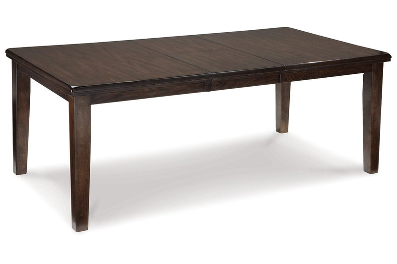 Haddigan Dark Brown Dining Table with 4 Chairs and Bench - DMV FurnitureDining Room Set