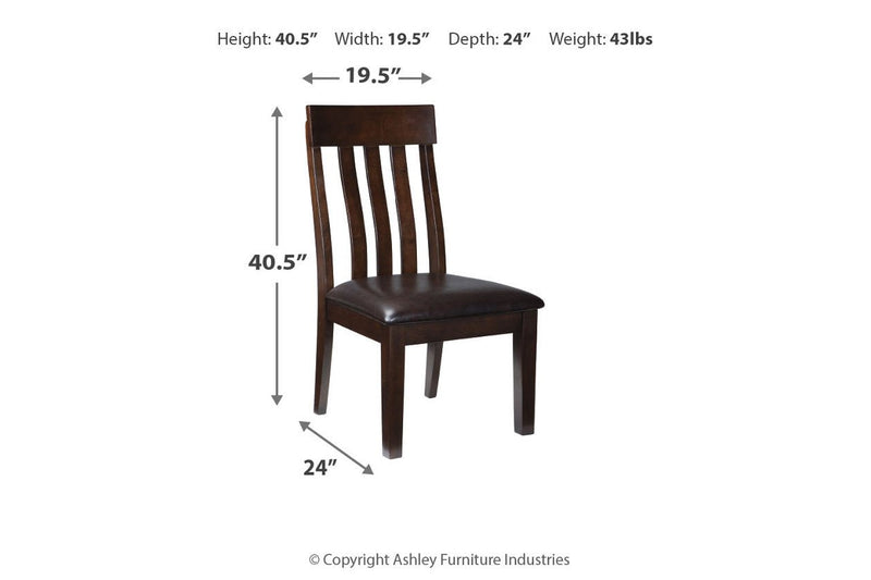 Haddigan Dark Brown Dining Table with 4 Chairs and Bench - DMV FurnitureDining Room Set