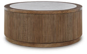 Hadonna Brown Coffee Table - T658-8