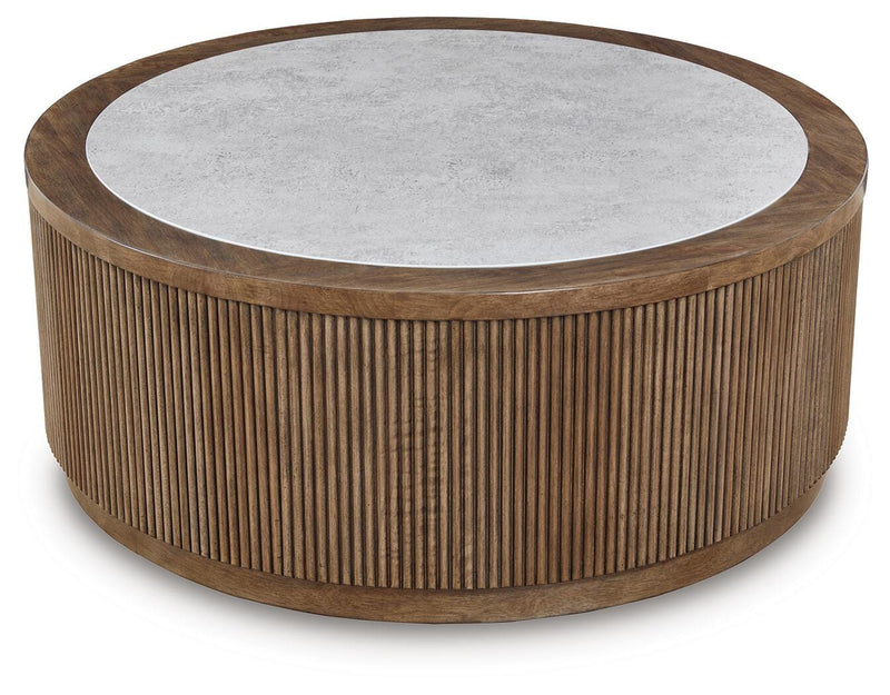 Hadonna Brown Coffee Table - T658-8