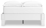Hallityn Full Platform Bed with Dresser and Chest in White - PKG018818
