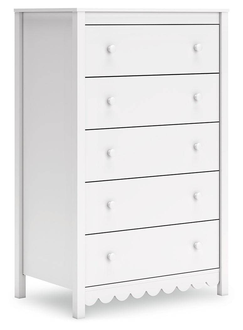 Hallityn White Youth Platform Bedroom Set from Ashley - DMV Furniture