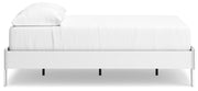 Hallityn White Full Platform Bed - EB1810-112