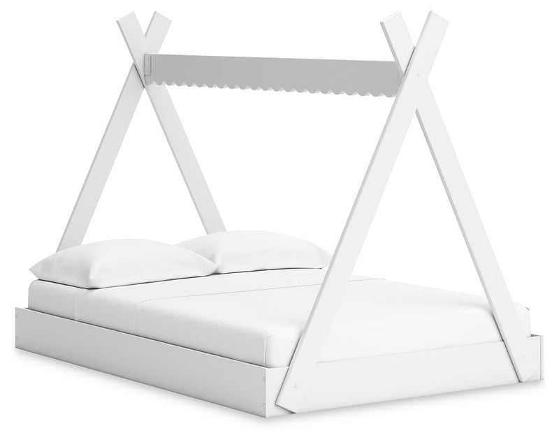 Hallityn White Full Tent Bed - EB1810-122