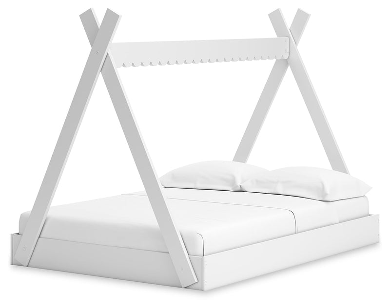 Hallityn White Full Tent Bed - EB1810-122