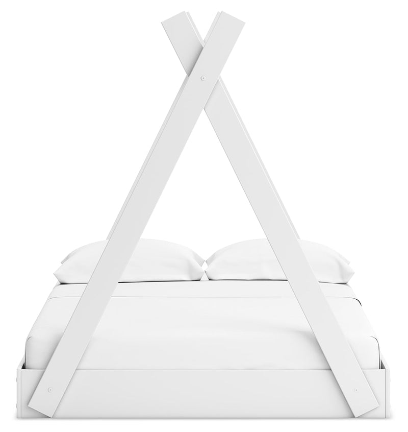 Hallityn White Full Tent Bed - EB1810-122
